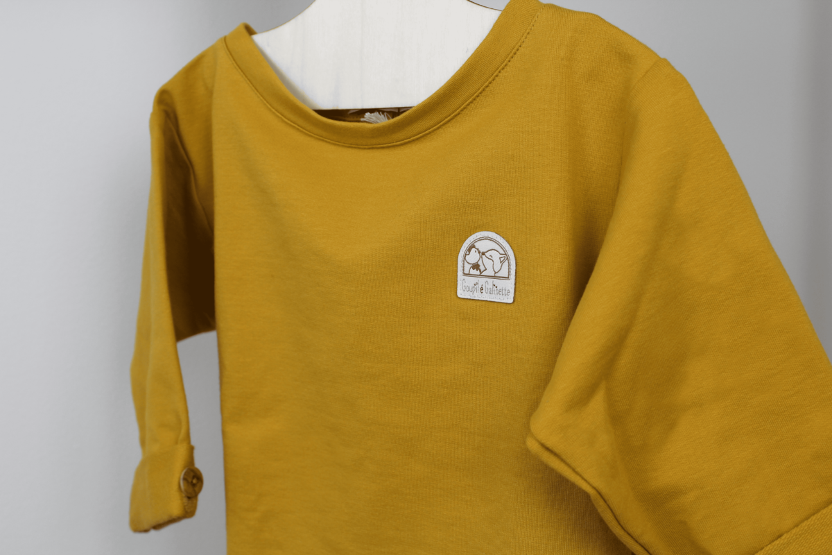 Sweatshirt jaune