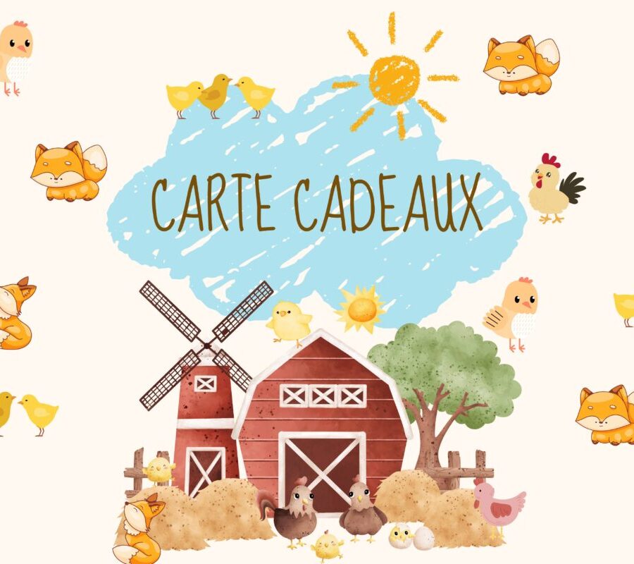 carte cadeaux vêtements bébés et enfants