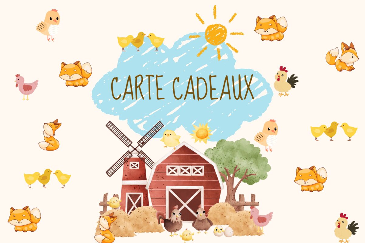 carte cadeaux vêtements bébés et enfants